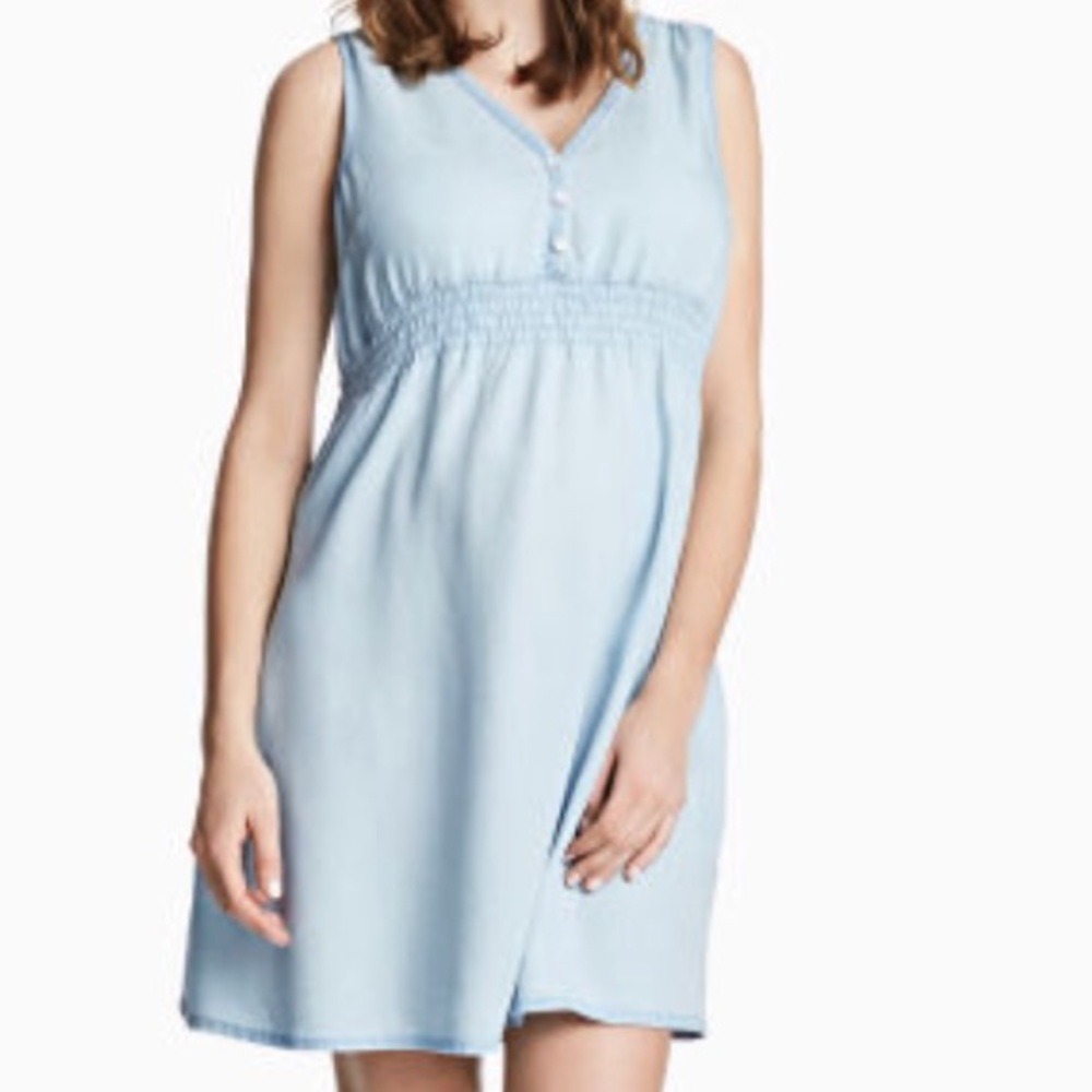H&M Mama Jean Dress - Maternity - S